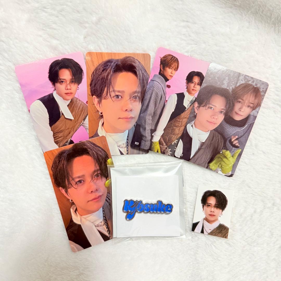 INI POPUP 藤牧京介 7000円トレカ IDフォト ピンバッジ トレカ