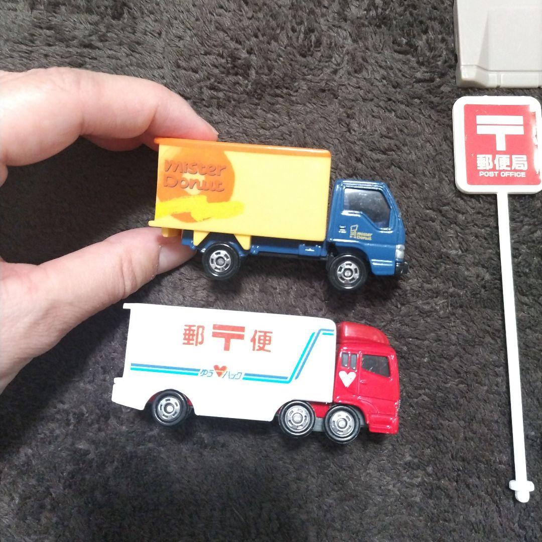 hana　トミカ　トミカタウン　ミスタードーナツ　郵便局　セット売り