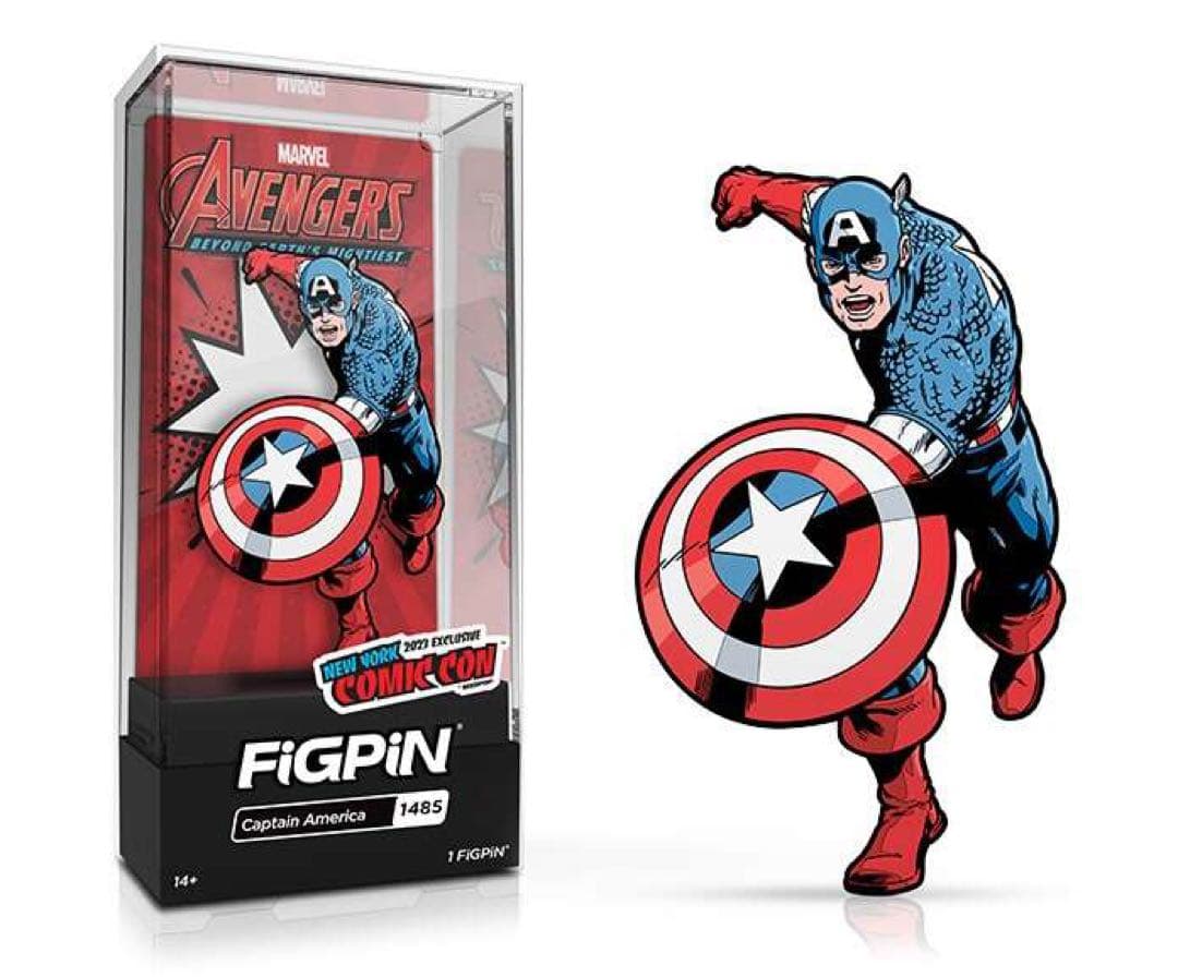 FiGPiN キャプテン アメリカ NYCC 2023 限定エナメルピン