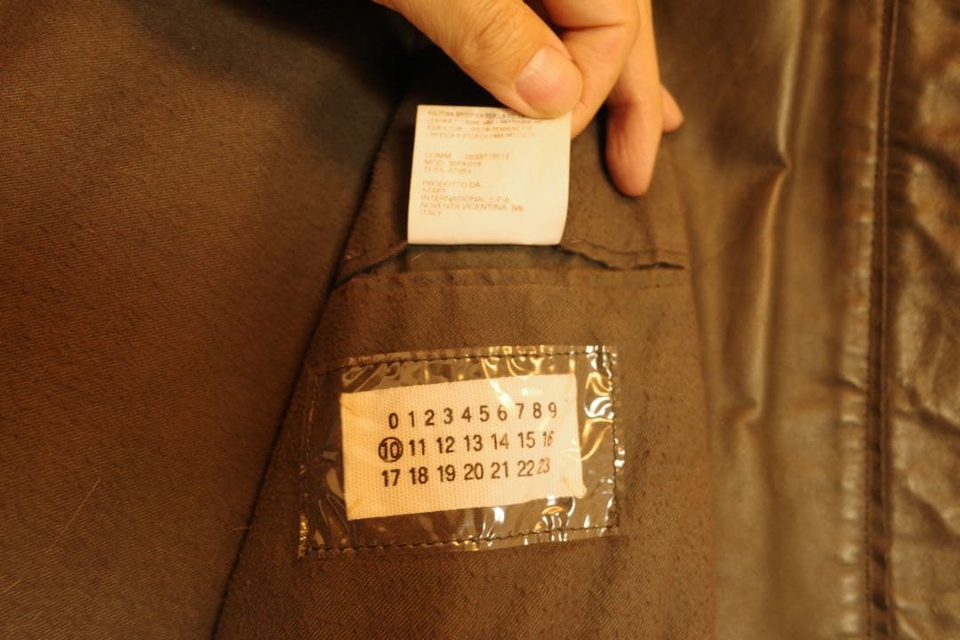 〈値下げ中〉2001AW 最初期ベンチレーション　ビニールタグ綺麗マルジェラ48