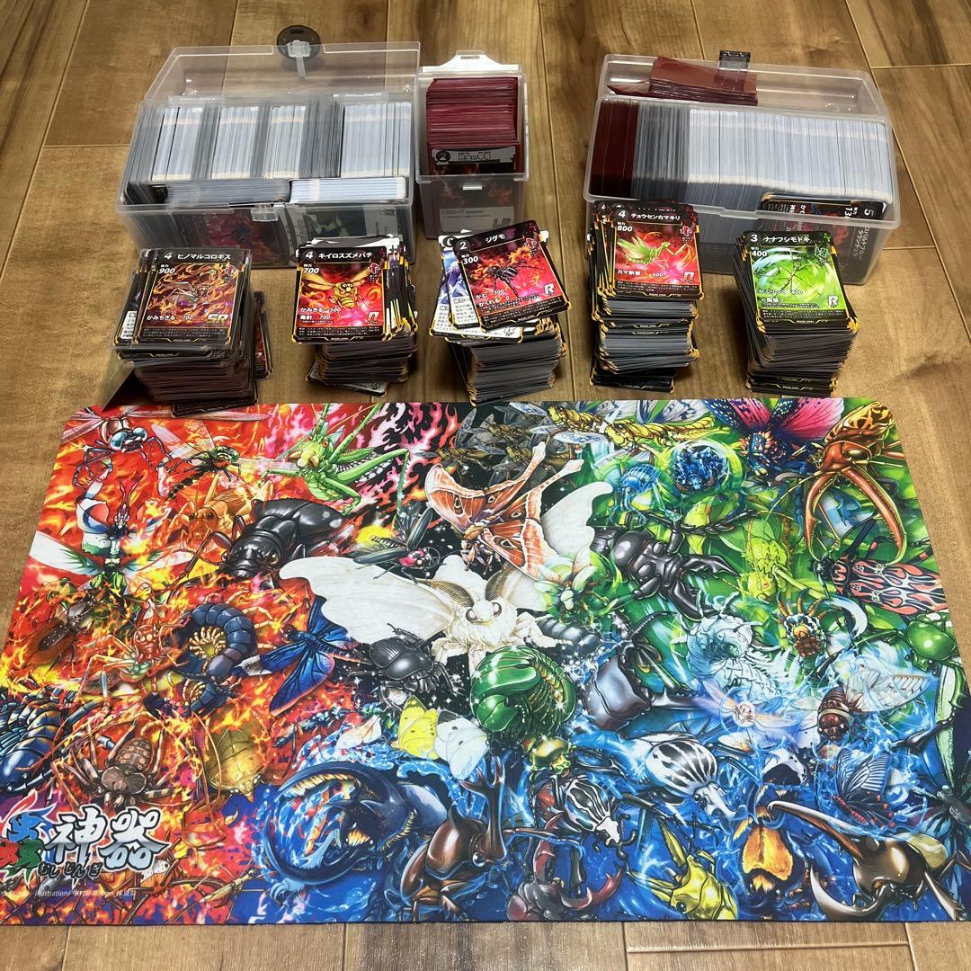 蟲神器　引退　まとめ売り　プレイマット付き