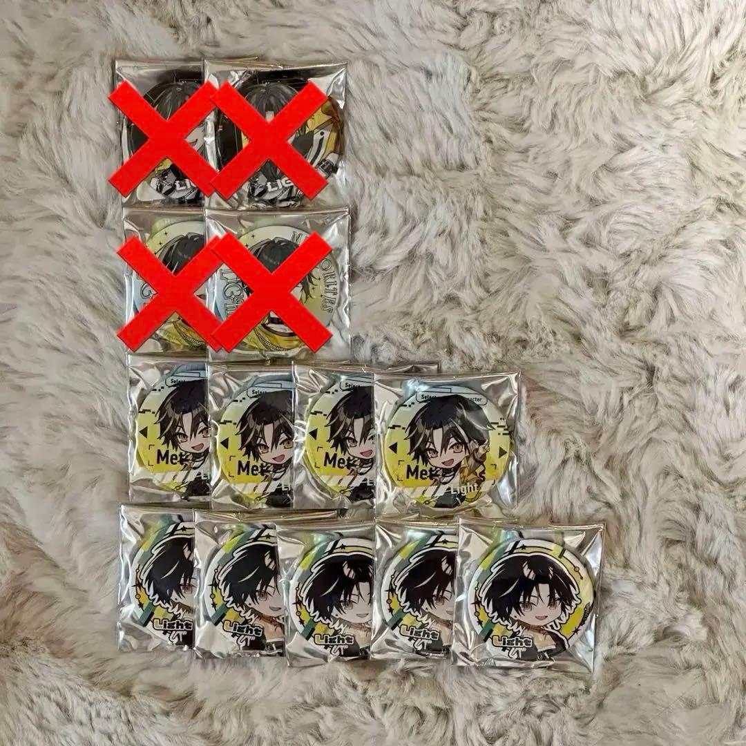 めておら ランダム缶バッジ 明雷らいと
