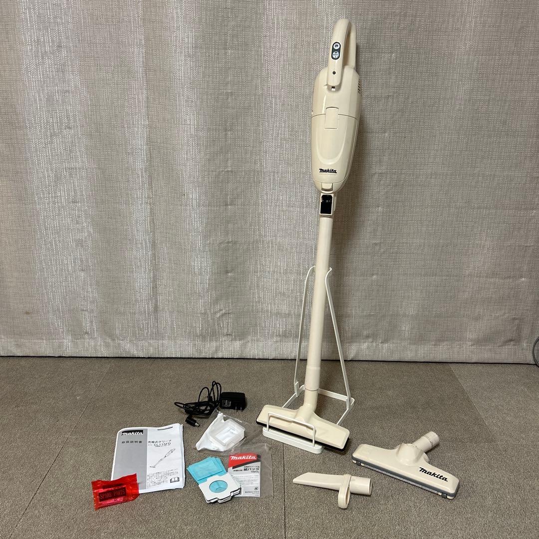 【オプション:スタンド付きなど】マキタ充電式クリーナーCL115FD