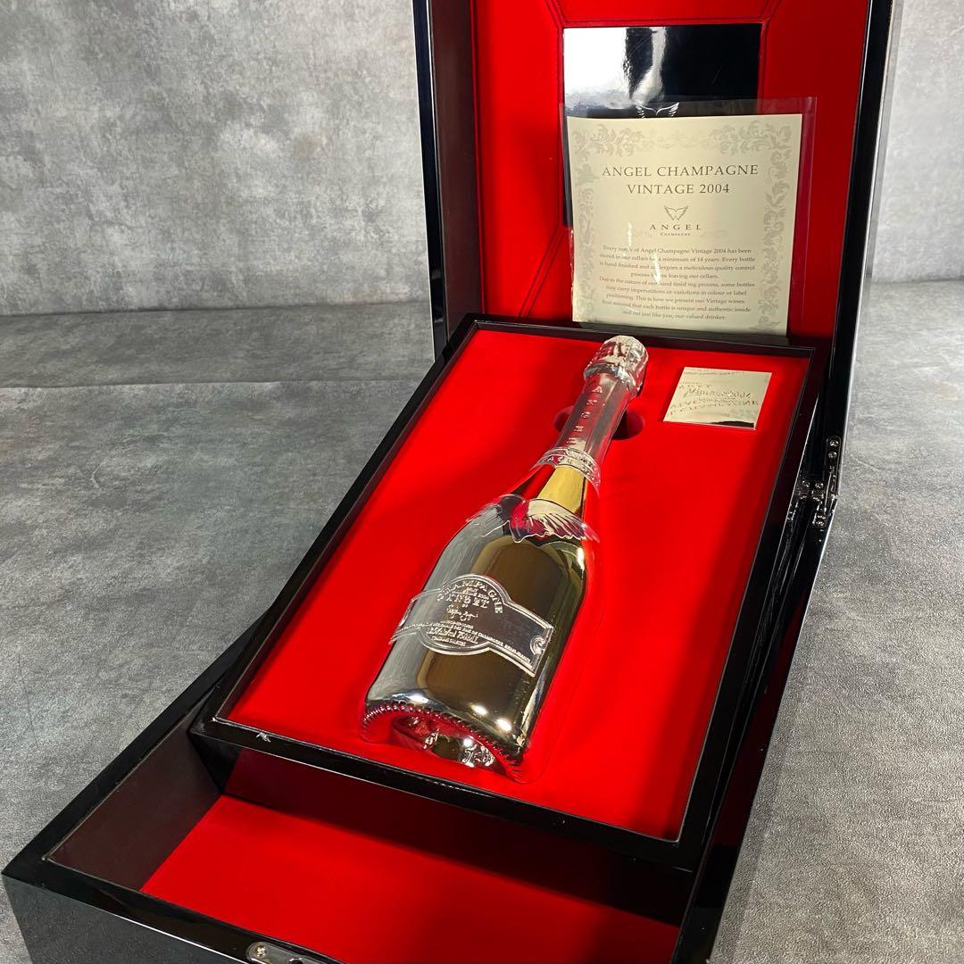 エンジェル シャンパン プラチナ　ヴィンテージ　2004 ケース付き　507