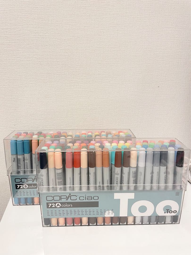 COPIC ciao 72色セット　A B まとめ売り　コピックチャオ　144色