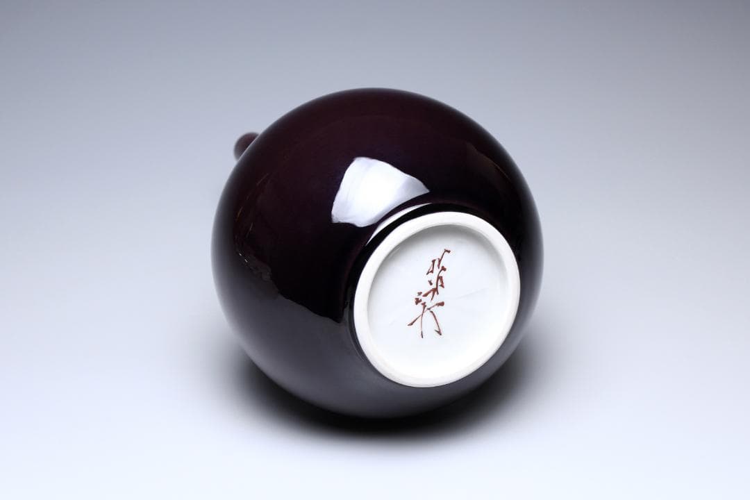 徳田正彦　彩釉花入　三代柳雨軒　徳田八十吉　人間国宝　共箱　茶道具【正一古美術】