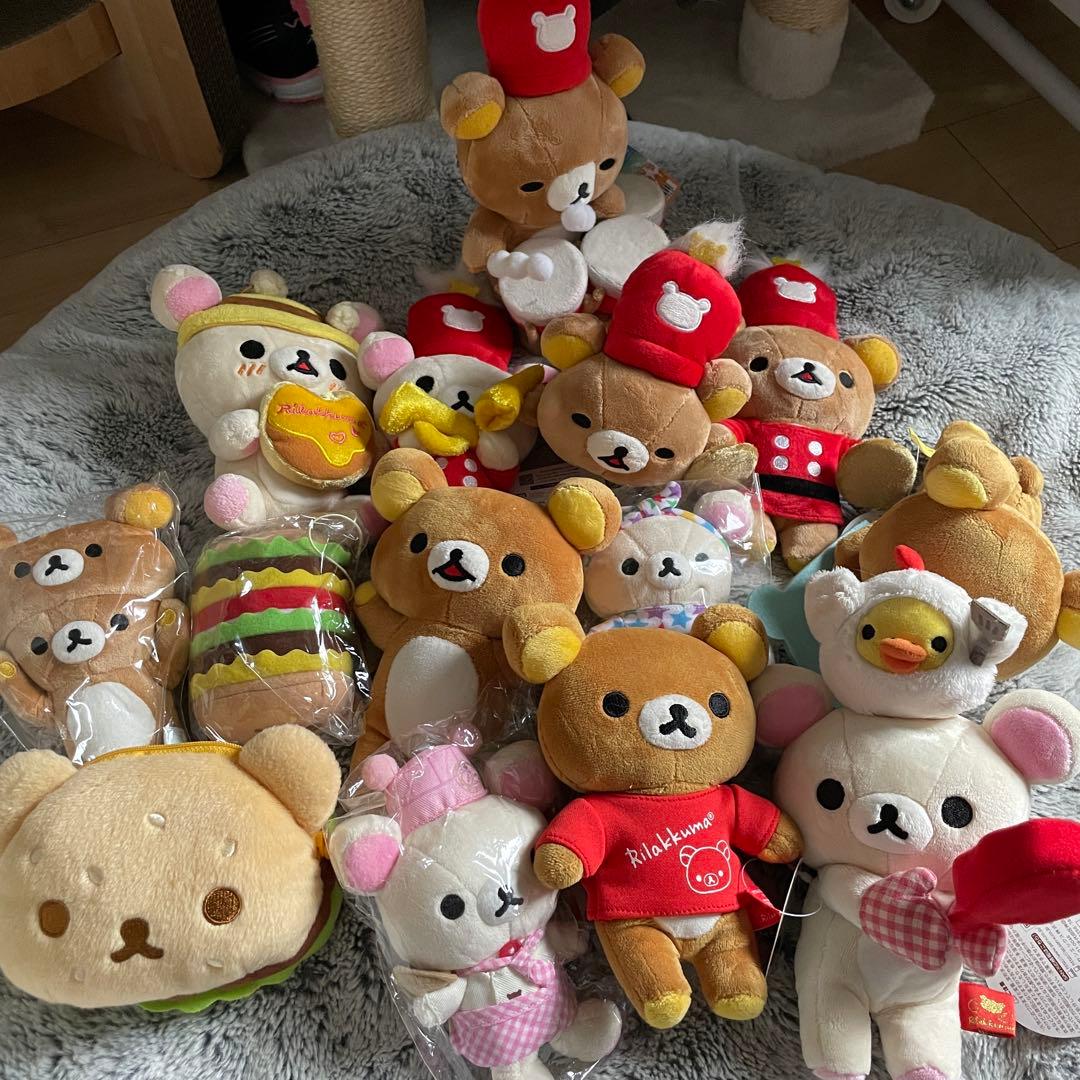 小*۶様 35点セット！レアぬいぐるみアリ！リラックマ コリラックマ キイロイト