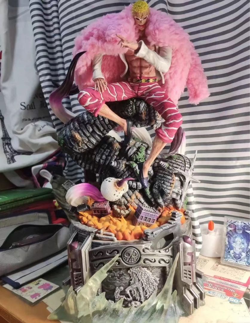 ワンピース ドフラミンゴ ガレージキット ガレキ スタチュー②⑦