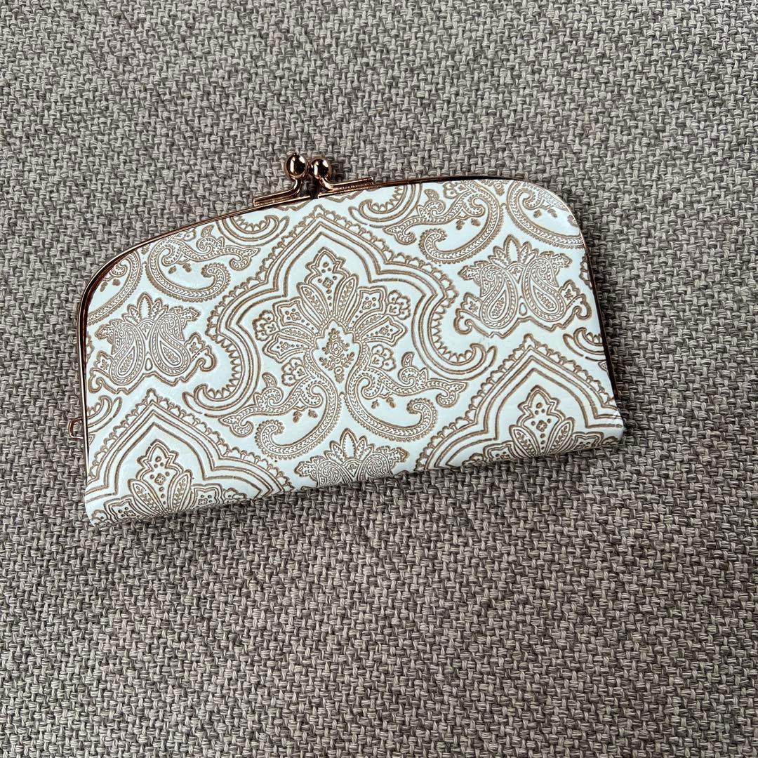 文庫革　がま口