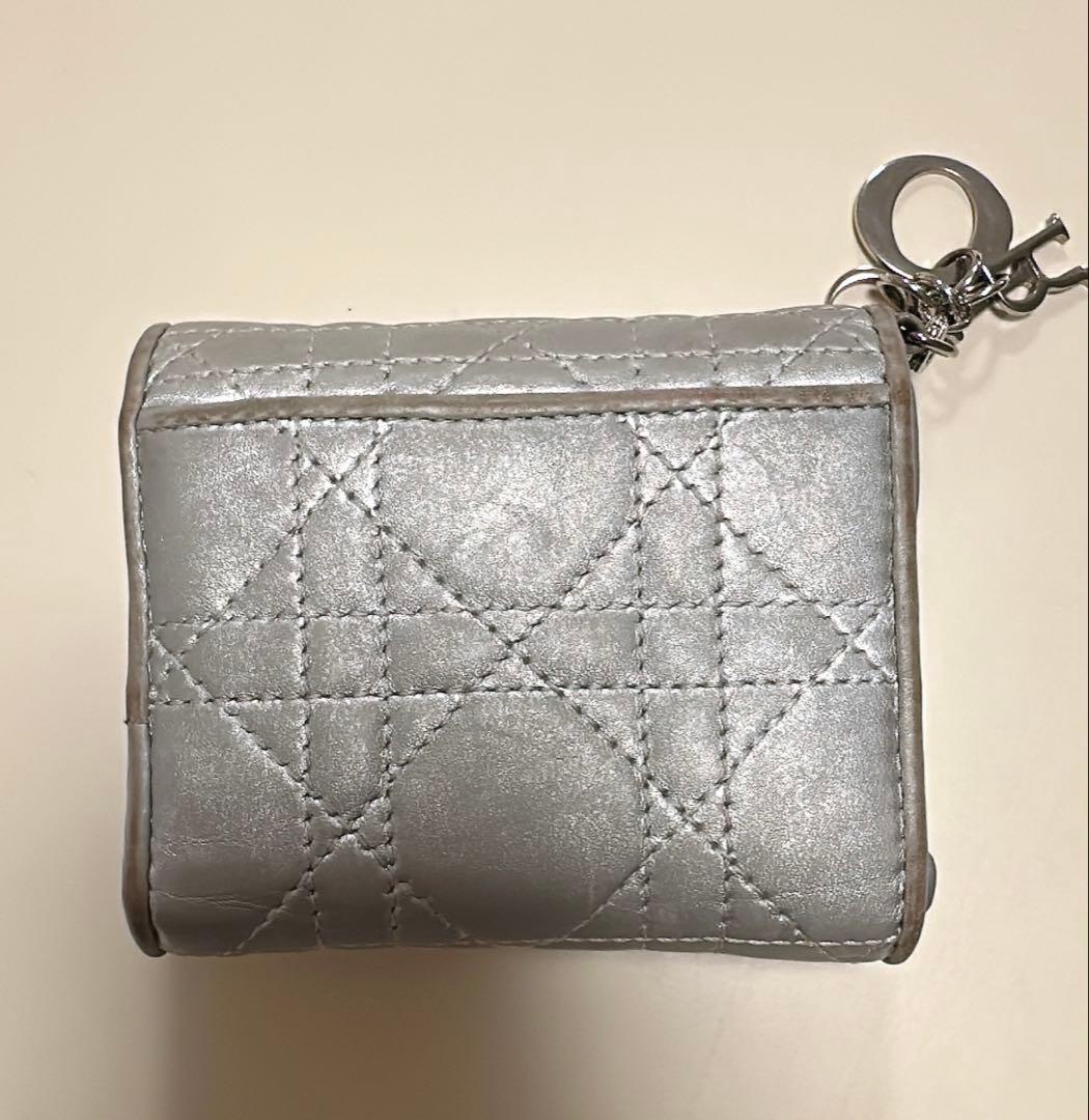 危*知様 DIOR ❤️キルティング　三つ折り財布
