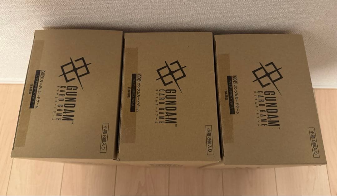 【特価】ガンダムカードゲーム リミテッドbox ver.β 3カートン