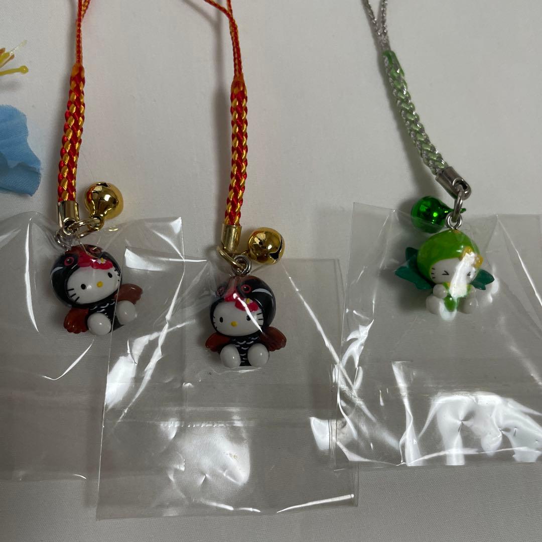 新品◆ハローキティご当地キティ 根付けストラップ 沖縄県 13個セット◆匿名配送