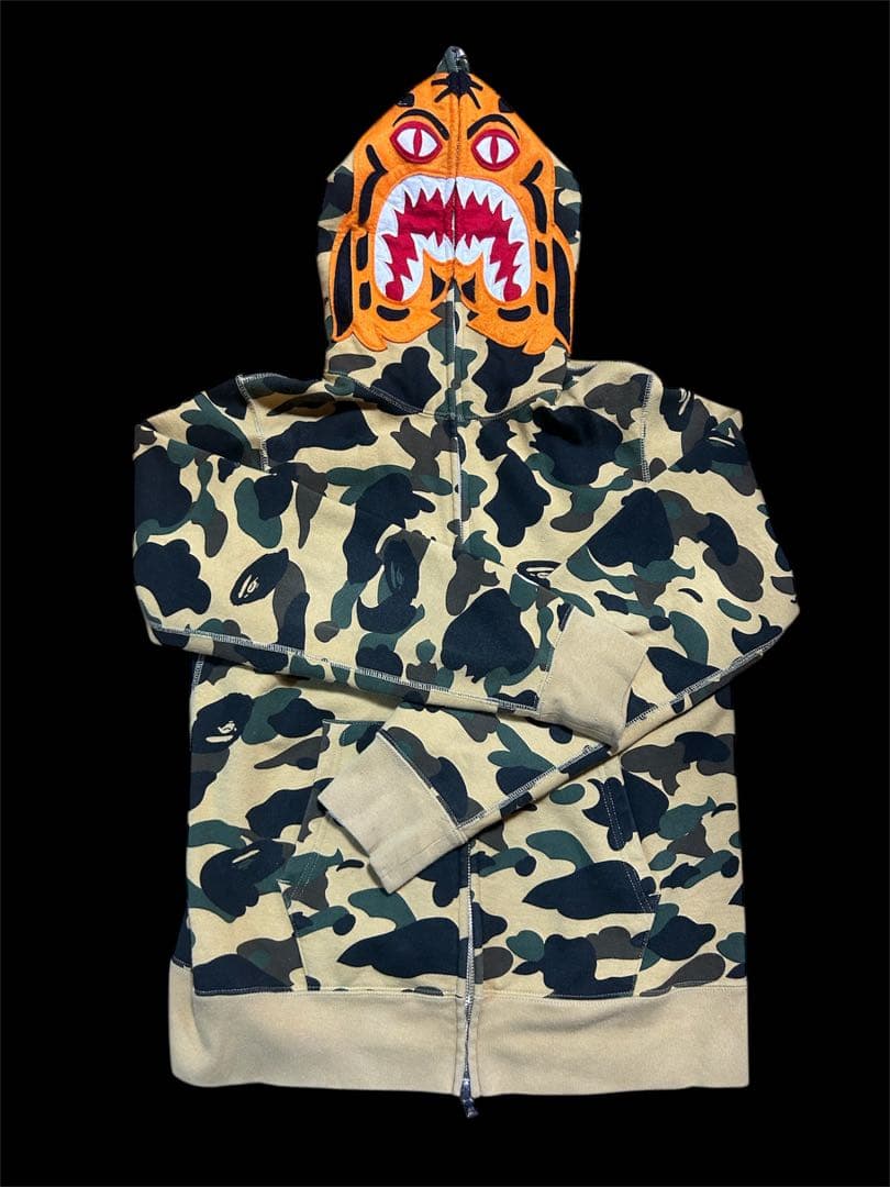 ［希少］［年末セール］APEシャークパーカータイガー　Eric b jr着用