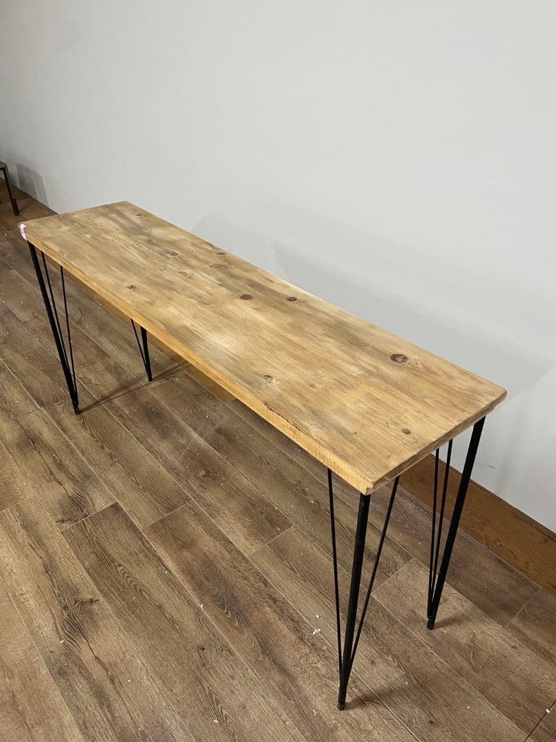 ま*読様 まっつ　ヴィンテージ　カウンターテーブル　幅144 パソコンデス