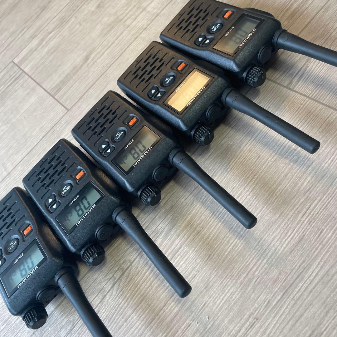 STANDARD FTH-107 トランシーバー 5台セット