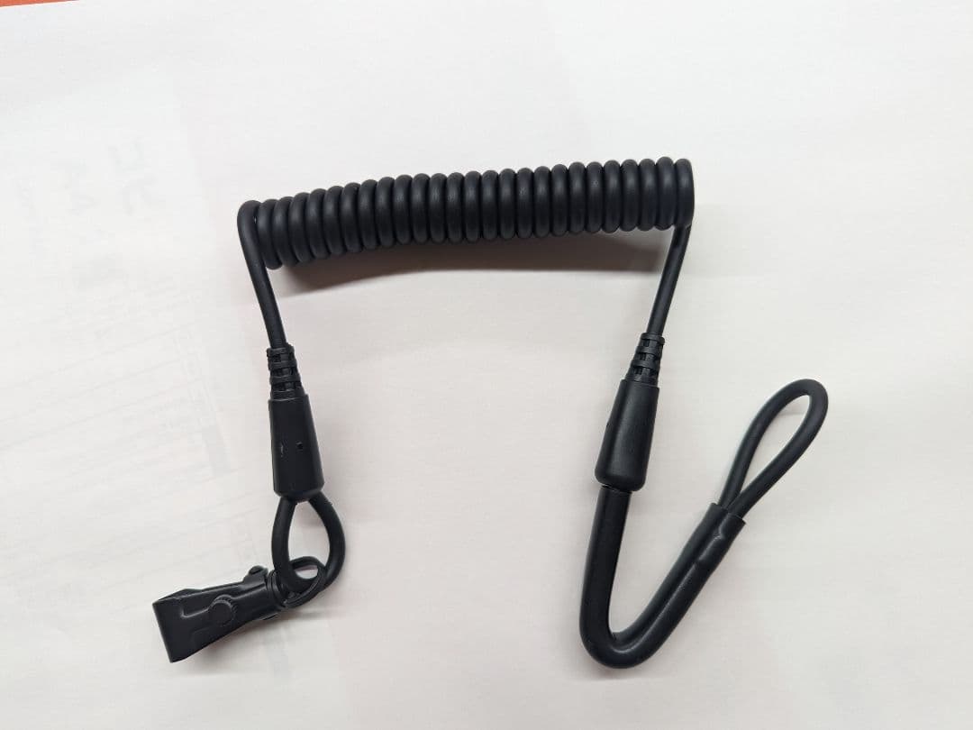 ピストルランヤード　拳銃吊り紐　B級品