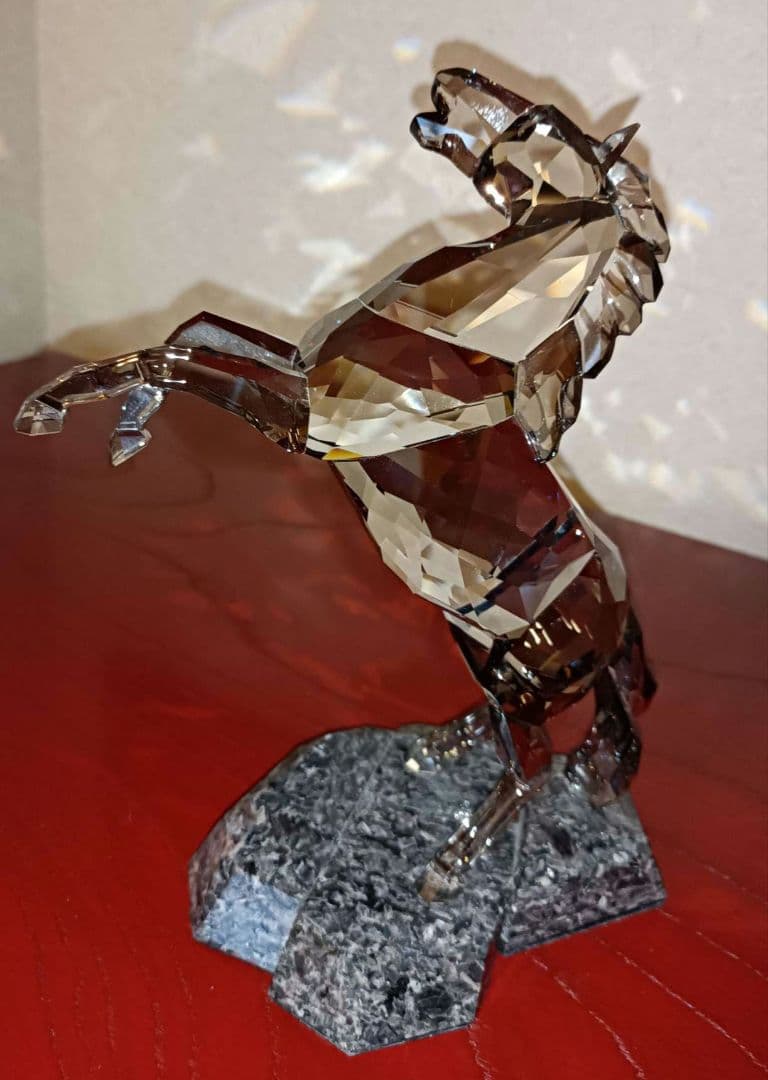 フィギュリン3点★美術館の様なお部屋に★スワロフスキー★