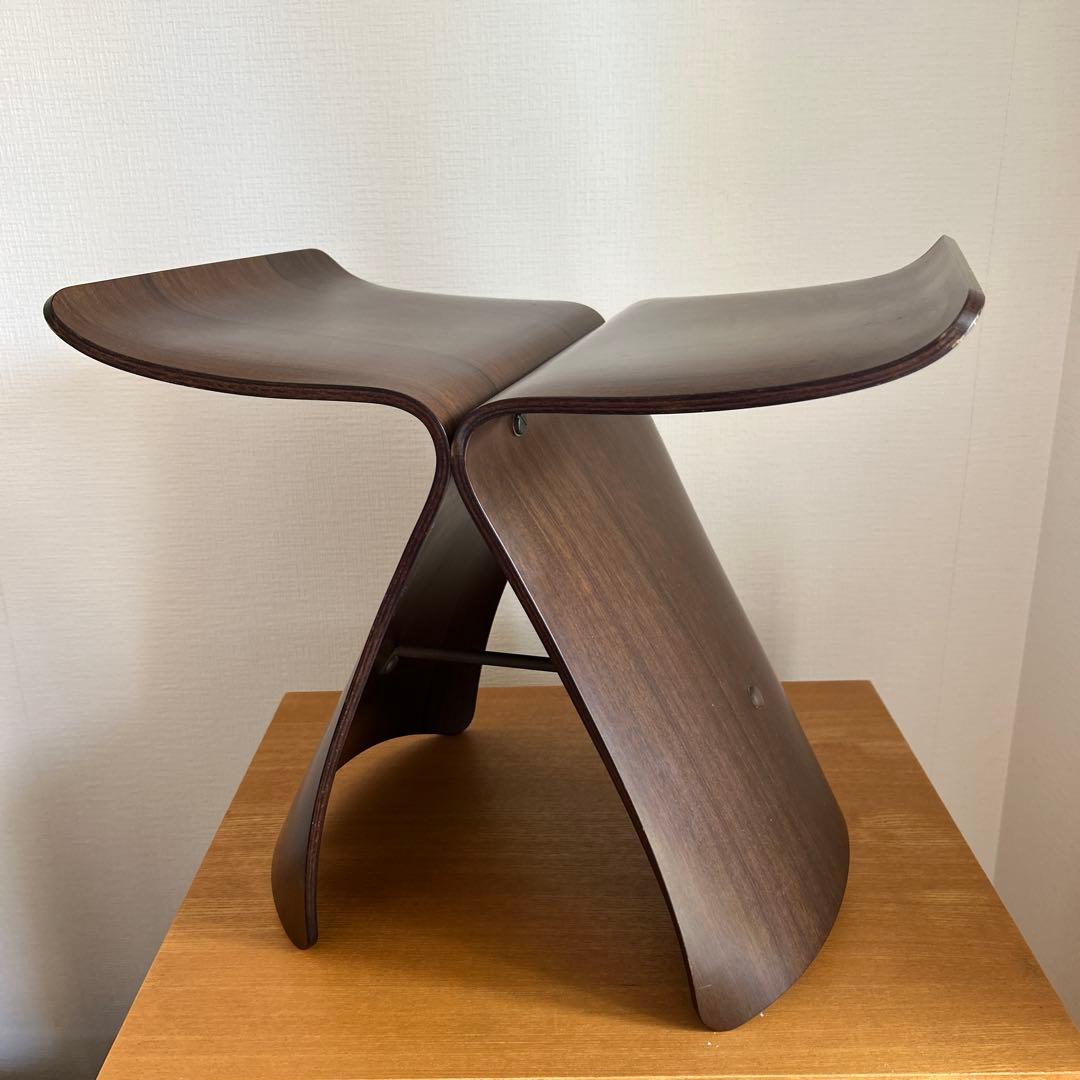 天童木工　バタフライスツール　柳宗理　民藝