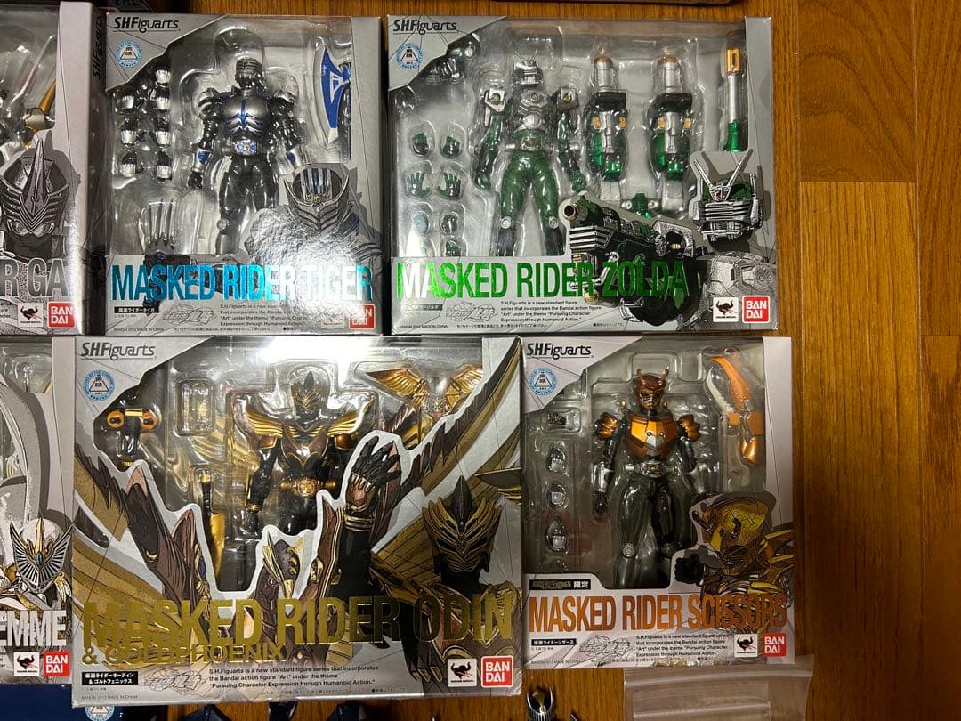 【美品】22点セット S.H.Figuarts 仮面ライダー龍騎シリーズ