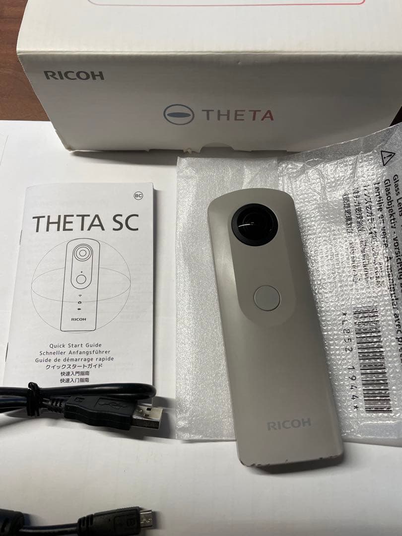 リコーTHETA SC ベージュ