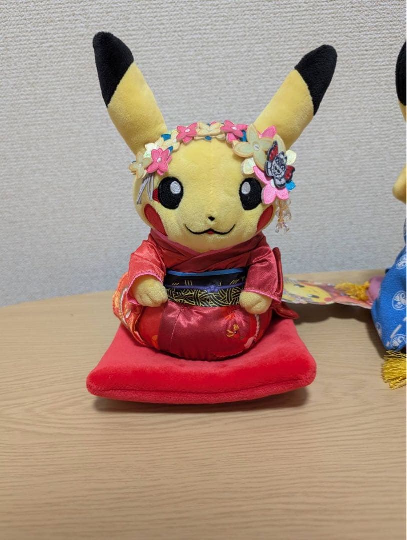お公家さまピカチュウ おひな様ピカチュウ ポケモンセンターキョウト限定ぬいぐるみ