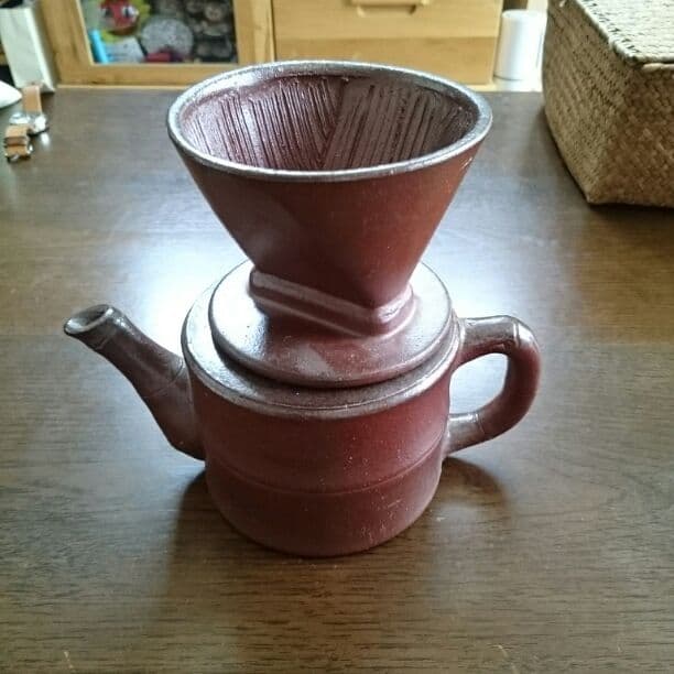 備前焼き コーヒーポット