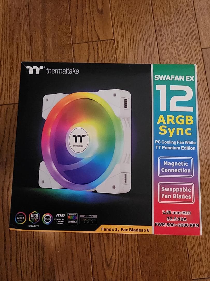 PC用ファン・クーラー Thermaltake SWAFAN EX 12 ARGB Sync