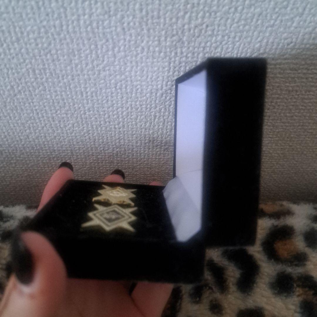 刃牙展 花山薫グッズ 花山組ピンバッジ2個セット ケース付き