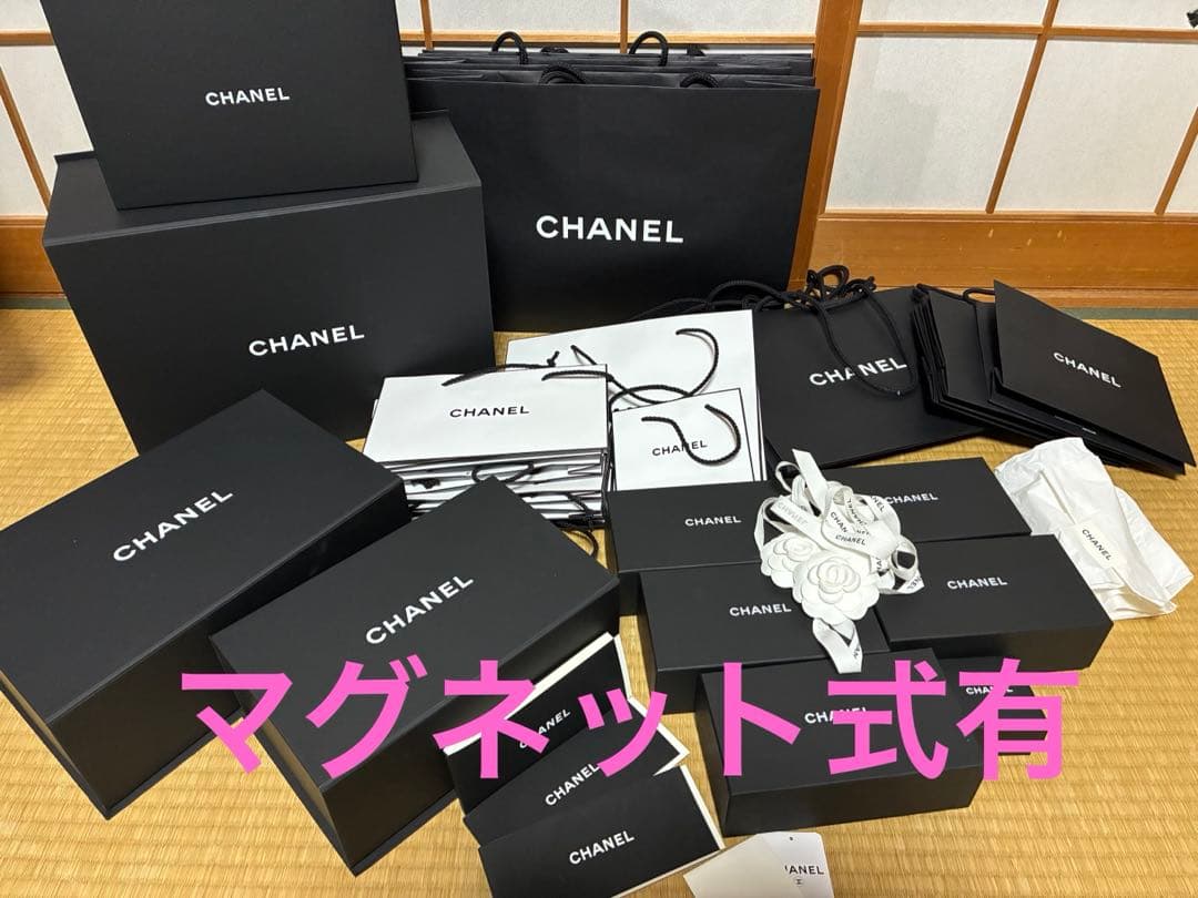 CHANEL ショッパー　空箱　マグネット　まとめ