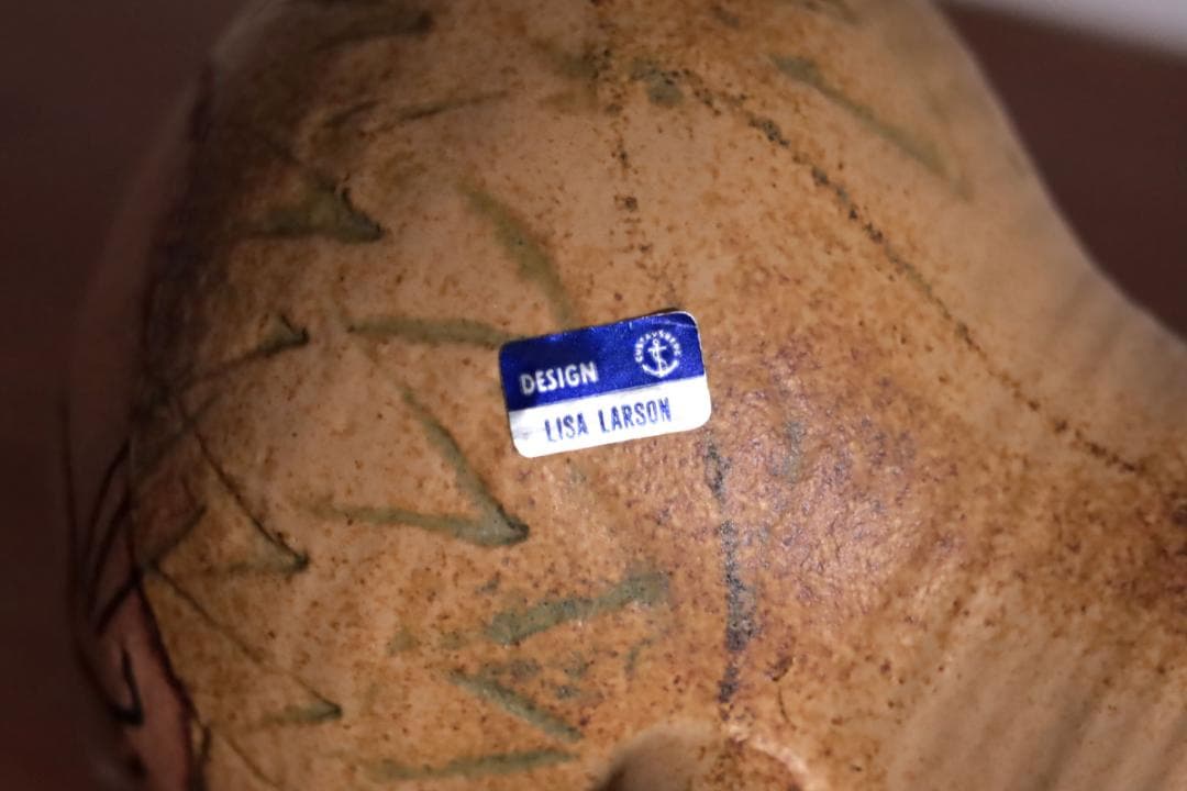 Lisa Larson リサラーソン アフリカシリーズ ライオン M 22937