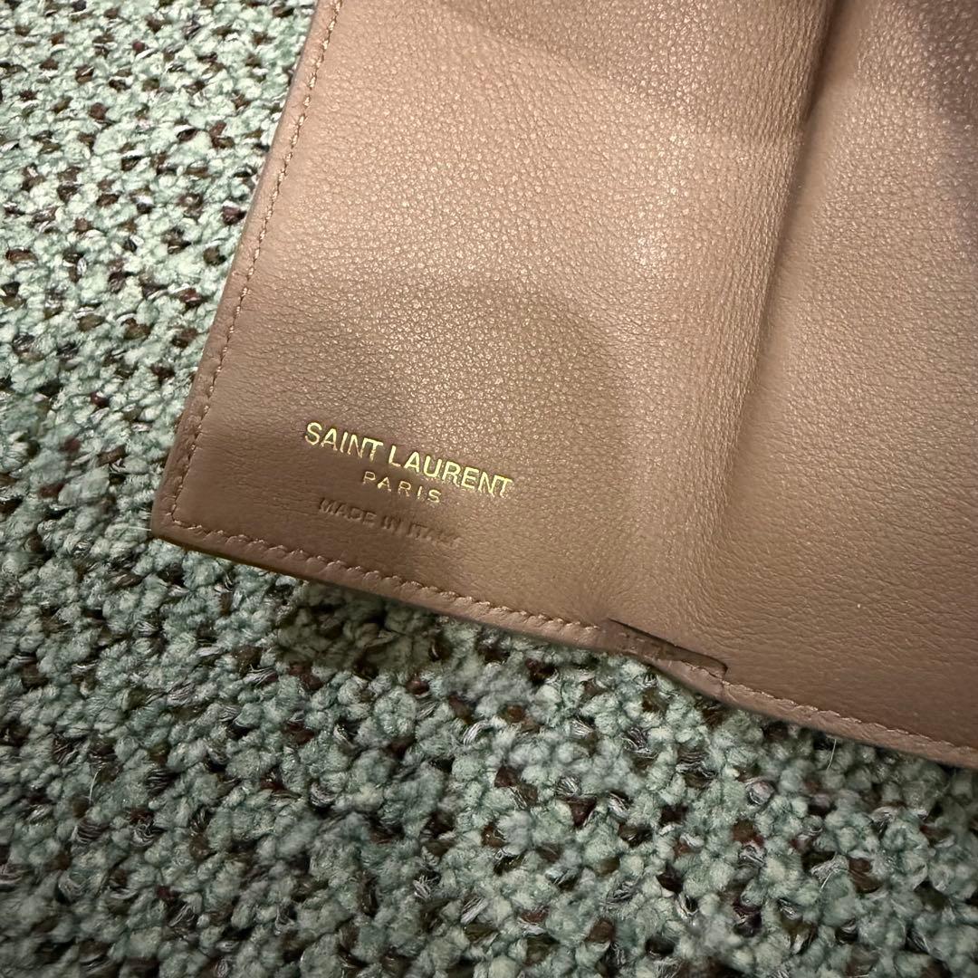YSL 三つ折り財布