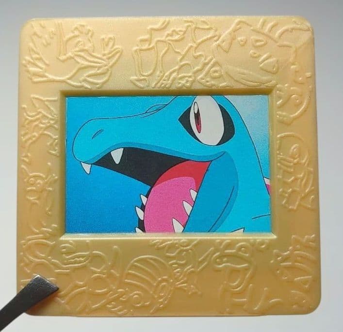 Meiji ポケモン ピクチャーフレーム　ワニノコ