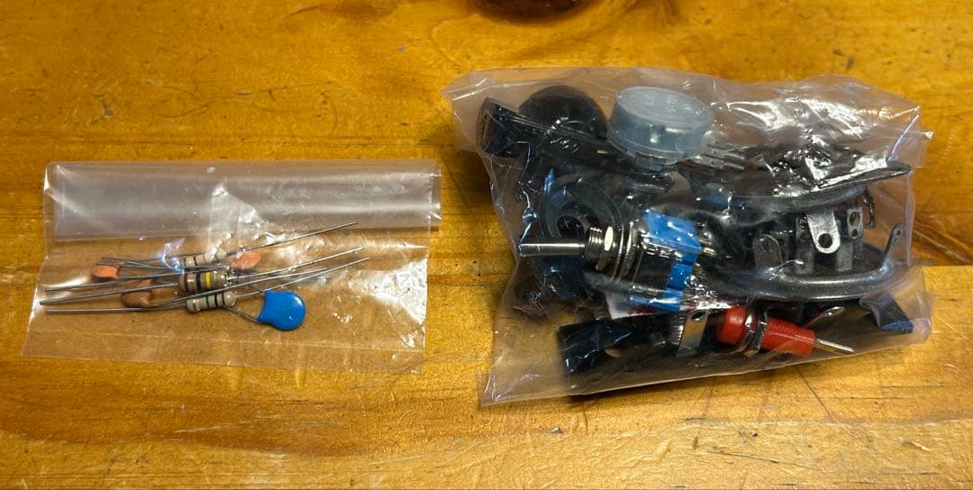 ハムズオフィス製 HK-2 Ｏ-Ｖ-１中・短波受信機キット