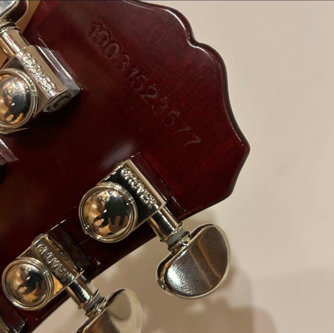 epiphoneレスポールスタンダード　ゴールドトップ　補修品 ハードケース付き