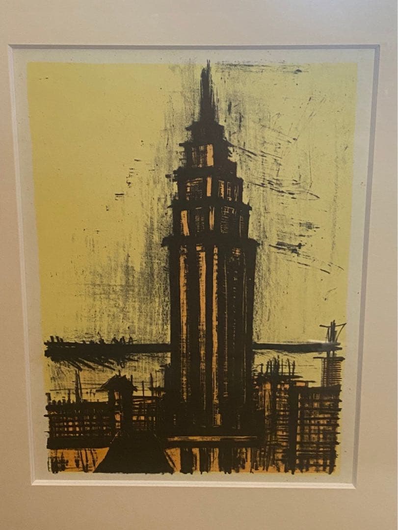 ベルナール・ビュッフェ ニューヨーク アート 額縁 インテリア