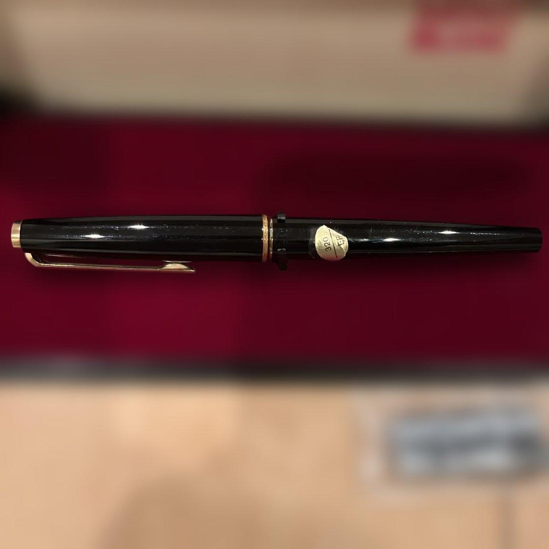 MONT BLANC ブラック万年筆585　アンティーク　レトロ