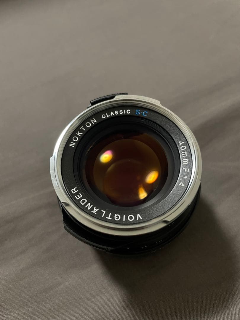 NOKTON Classic 40mm F1.4 SC VMレンズ