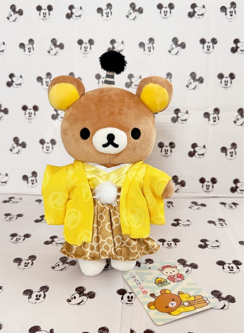 リラックマ　ごゆるり京都　コリラックマ　殿　着物