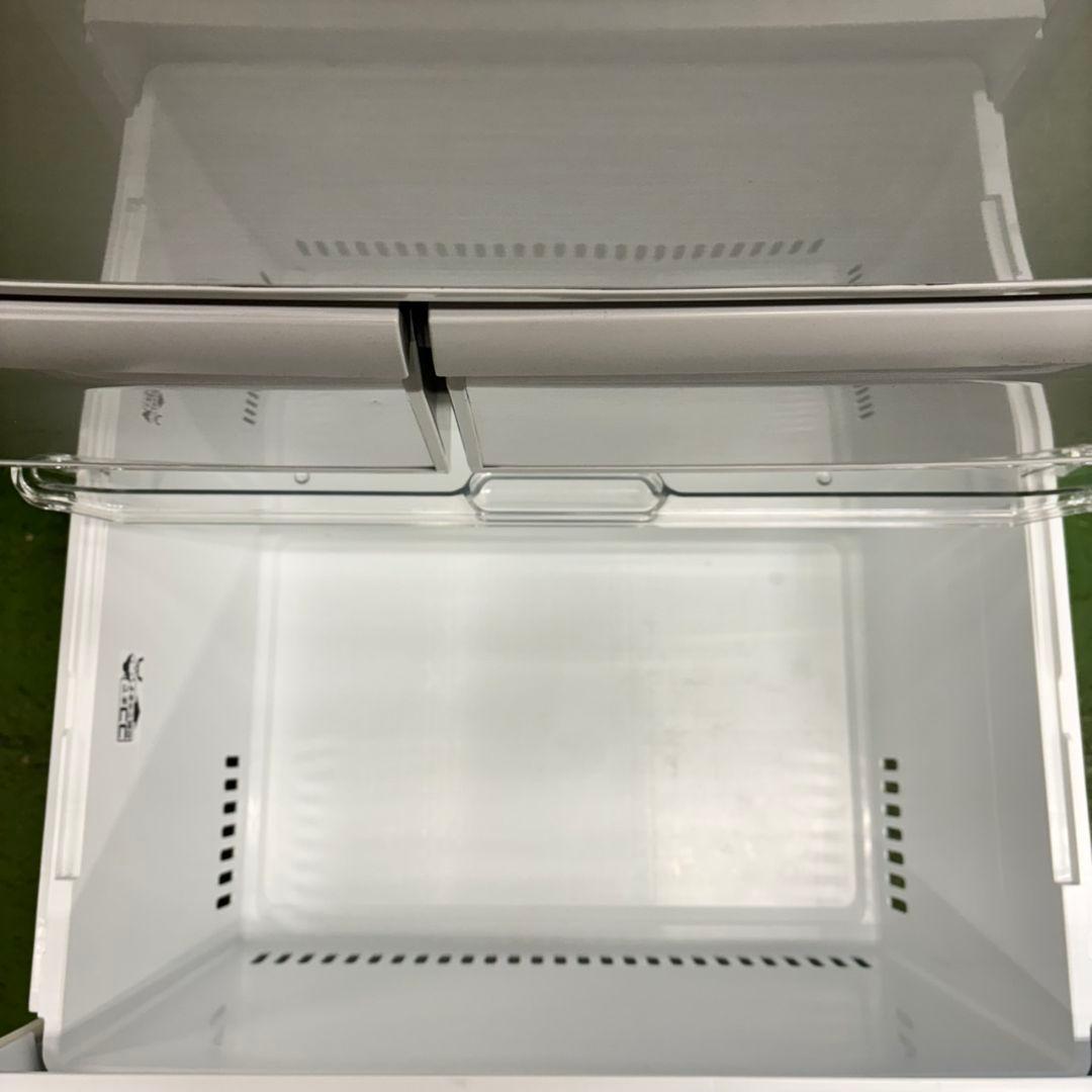 523 東芝 大型冷蔵庫 400L強 右開き 自動製氷 5ドア 大人気　シルバー