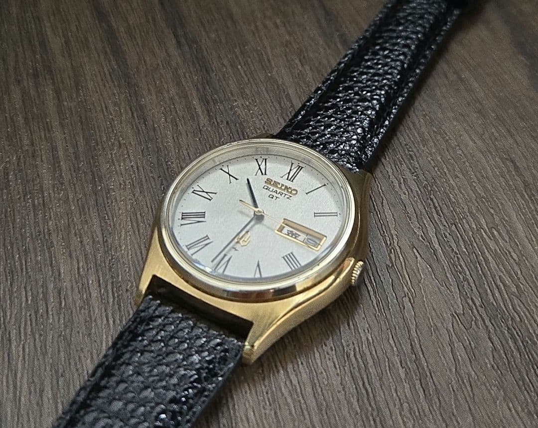 SEIKO セイコー ヴィンテージ クォーツ 新品ベルト新品電池