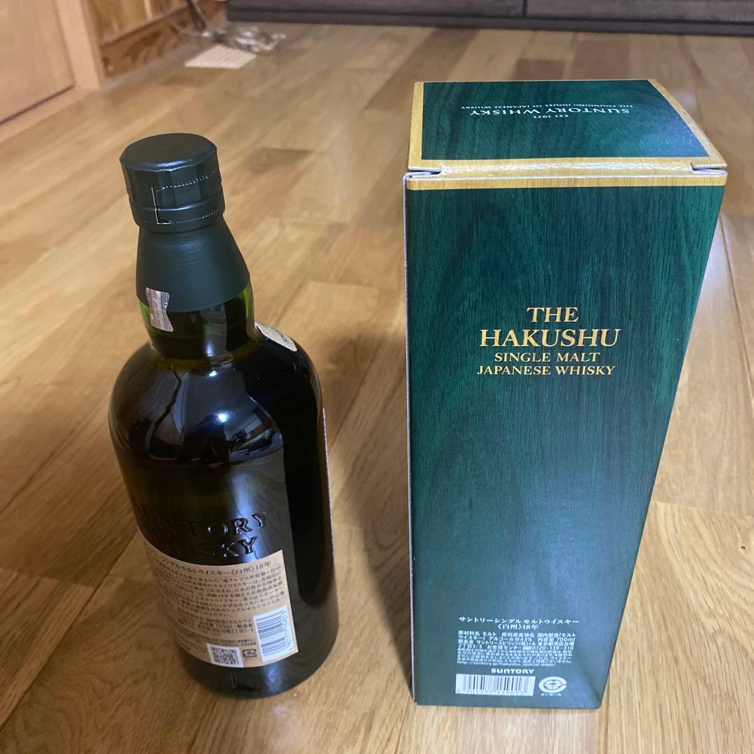 サントリーウイスキーシングルモルト 白州18年