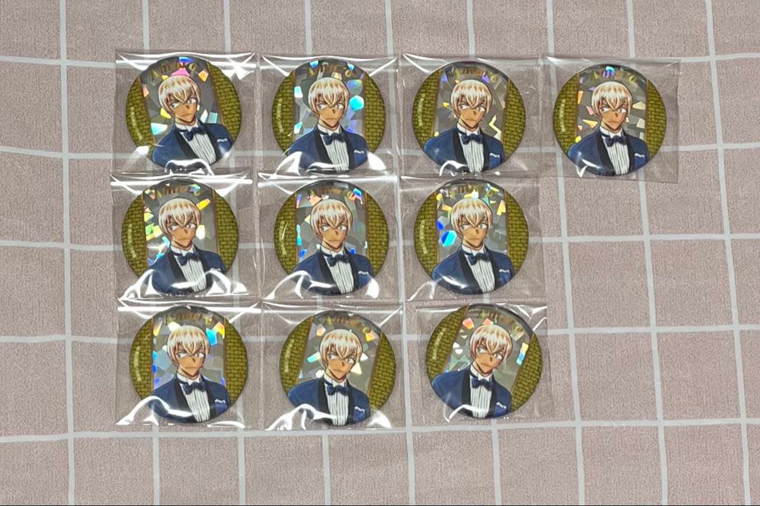 安室透 コナン展 缶バッジ 名探偵コナン