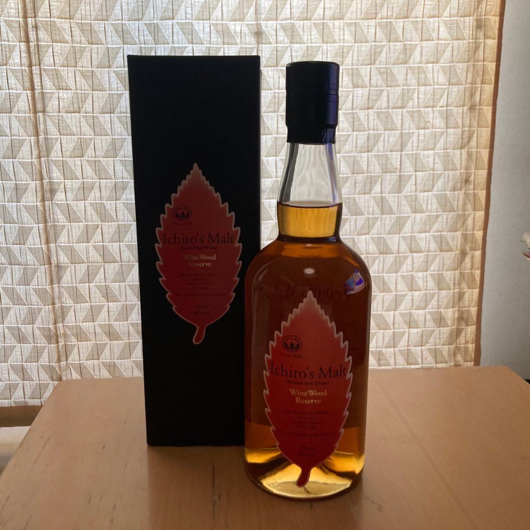 新品　箱入　イチローズモルト　ワインウッドリザーブ
