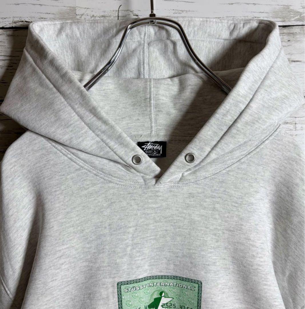 【アメックスロゴ】STUSSY ステューシー ビッグサイズ 人気カラー パーカー