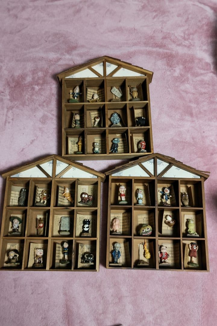 妖怪舎　妖怪フィギュアコレクションBOX3個＋目玉おやじⅡ付（非売品)