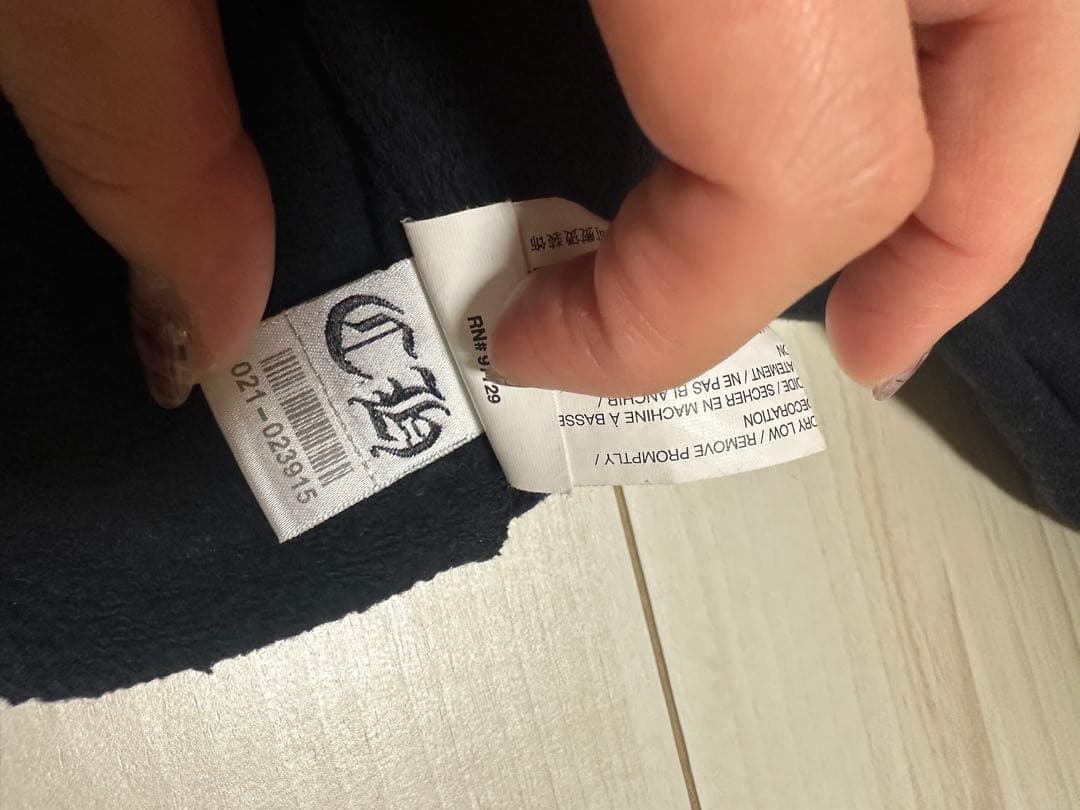 CHROME HEARTS ブラック パーカー