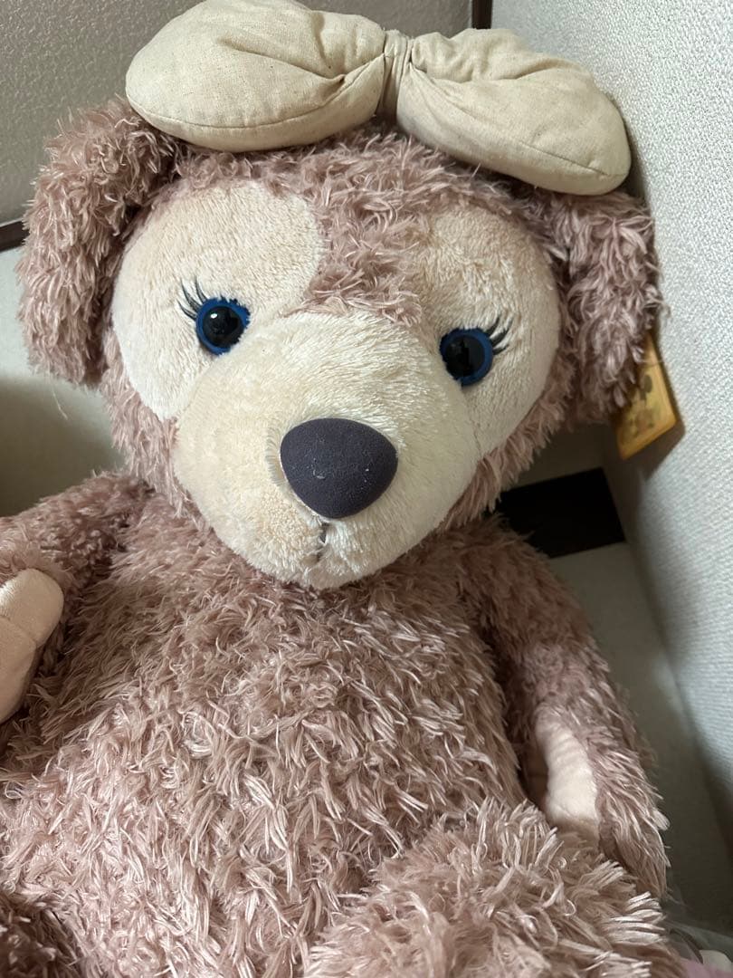 【最終お値下げ】ディズニー 特大サイズ白タグダッフィーとシェリーメイ