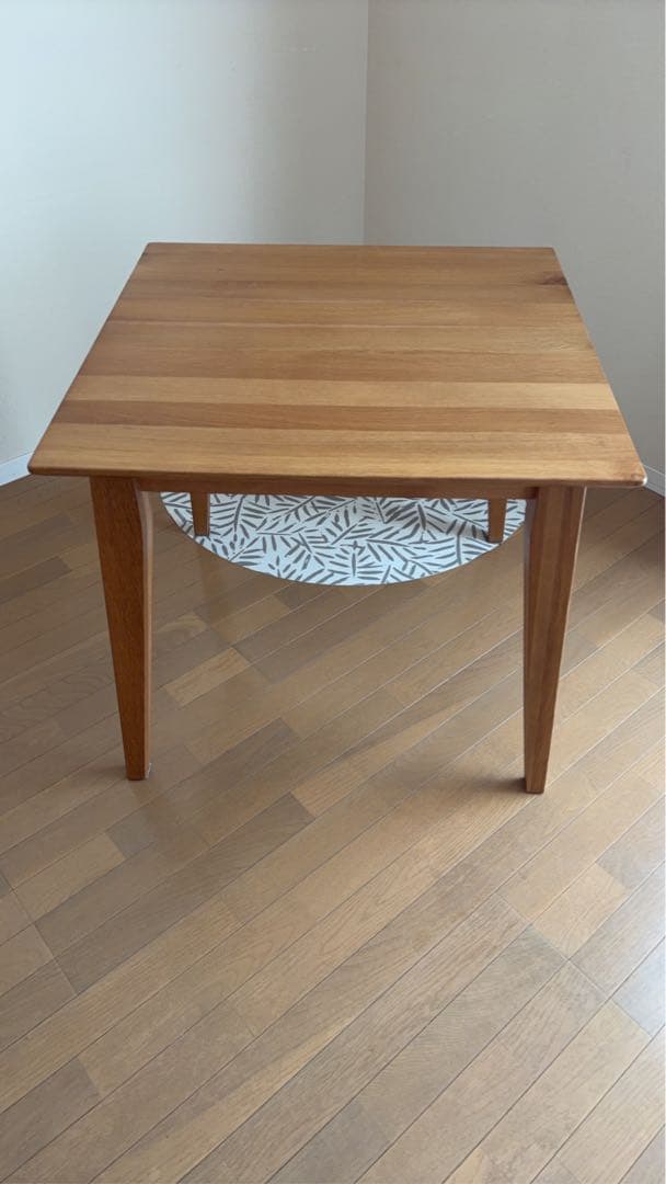 ナチュラル 木製 ダイニングテーブル 4人用 コンパクト Albero