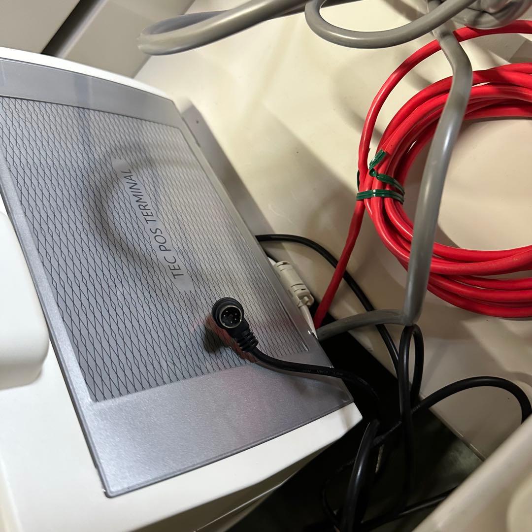 東芝テック 電子レジスター POSレジ QT-100 店舗用品 ② J0754