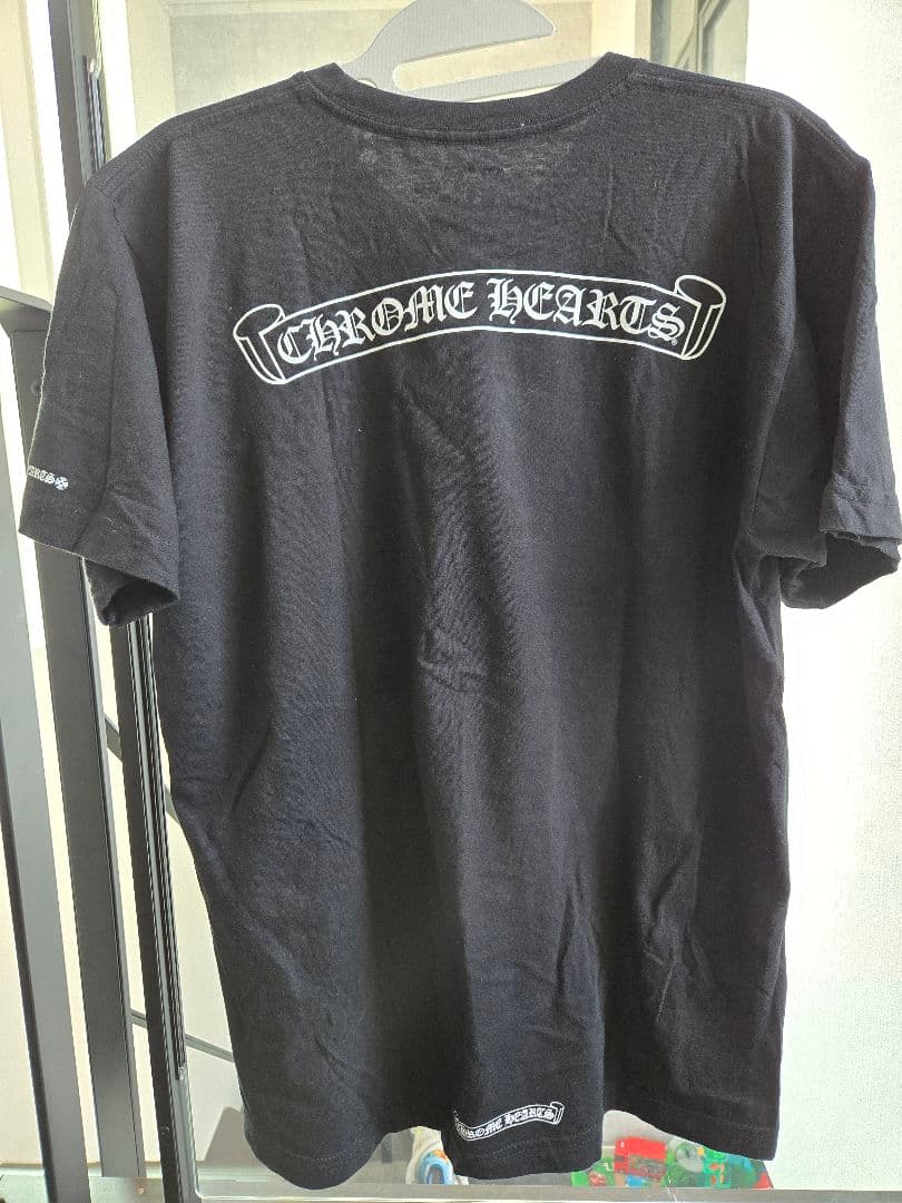 クロムハーツ Tシャツ 黒 CHROME HEARTS ポケット付